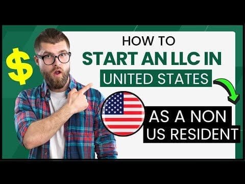 How to Form a Business LLC & EIN in the USA for Non-US Residents Without SSN As a Foreigner in 2024